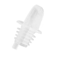 Plastic Pourer with Sanitary Screen - CLEAR