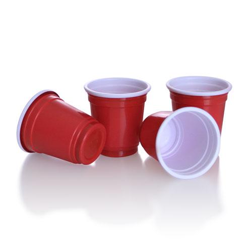Mini Red Plastic Solo Cups, 22-ct. Bonus Packs