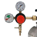 CO2 High Pressure Double Gauge Regulator - 160 psi