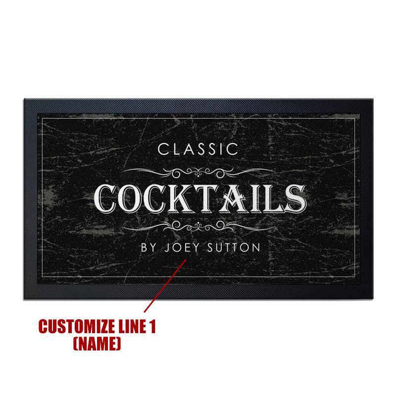 Bar Mat for Cocktails