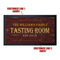 Custom Bar Service Mat - Tasting Room - 17.25" x 10"