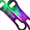"ADD YOUR NAME" - V-ROD® Bottle Opener – Space Design – Green / Purple
