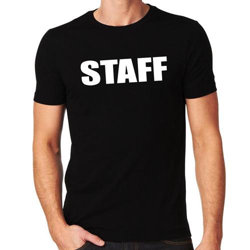 Staff T Shirt Full Front Back