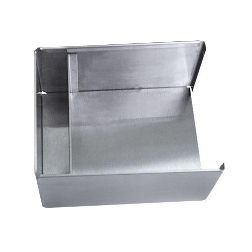 BarConic 3.5 Tall Square Stainless Steel Napkin Holder