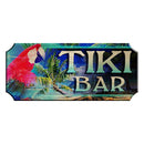 Tiki Bar - Wood Plaque Kolorcoat™ Bar Sign