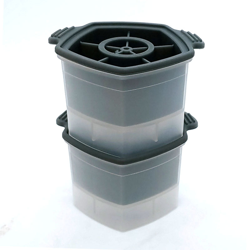 Buy Wholesale China Ice Cube Traysilicone Ice Bucket With Lid, Bpa