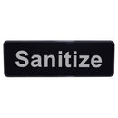 "Sanitize" Sign - 9" x 3"
