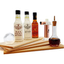 Bitters Kit with Variety Flavored Wood Smoking Planks and Ice Ball Mold