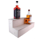 Wooden Liquor Bottle Shelves - Handcrafted in the USA - 2 Tier - Size Variants