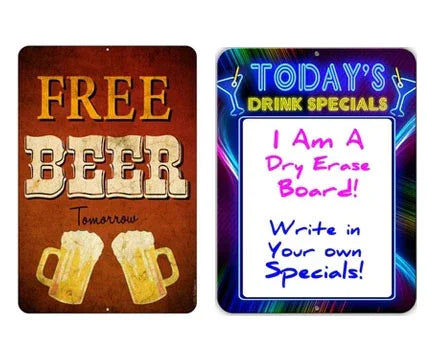 Metal Bar Signs – Bar Supplies