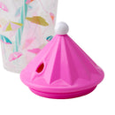 Umbrella Tumbler with Lid & Straw - 18 ounce