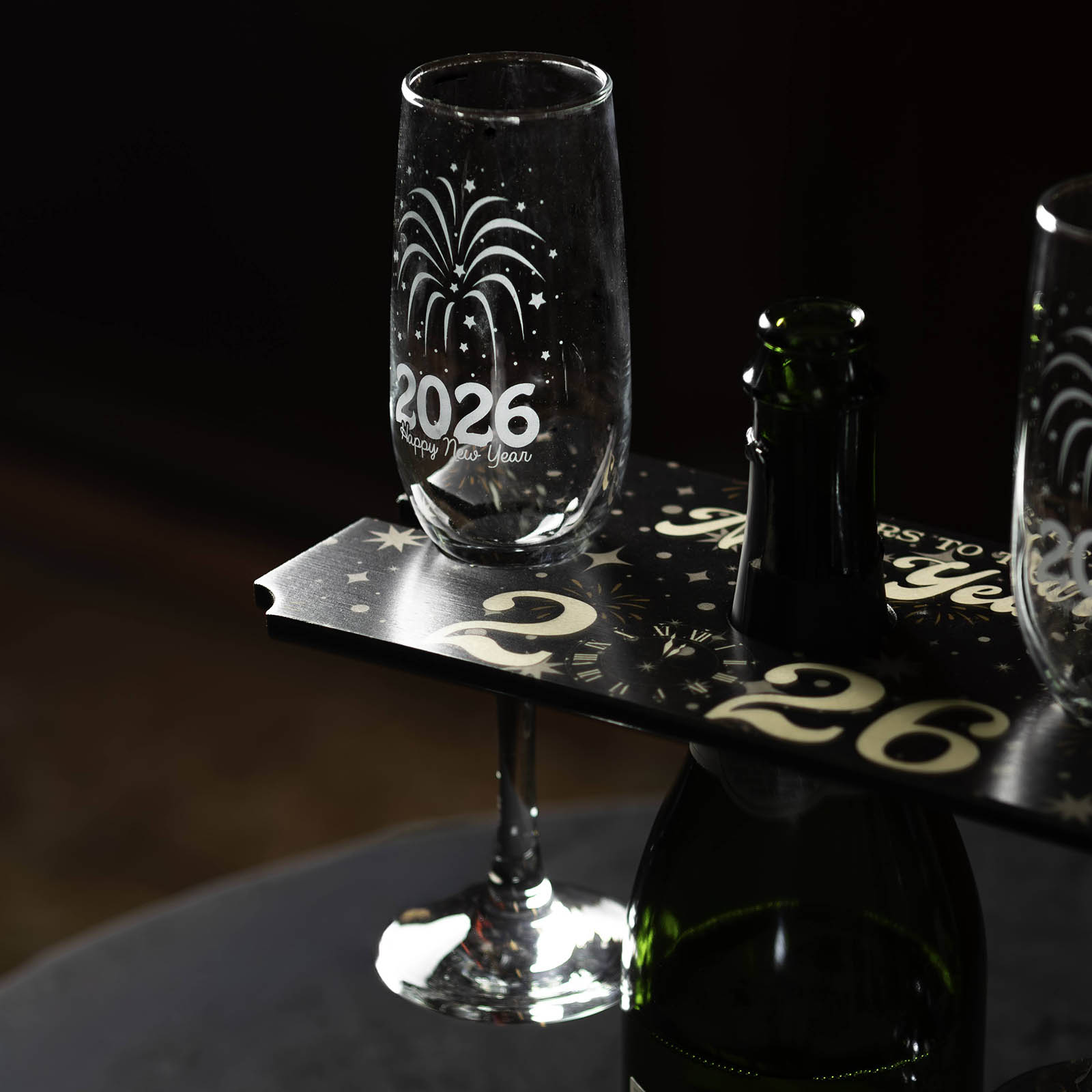New Years Champagne Glass - 2026