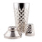 Diamond Cut 3 Piece Cocktail Shaker- Stainless Steel - 25 ounce