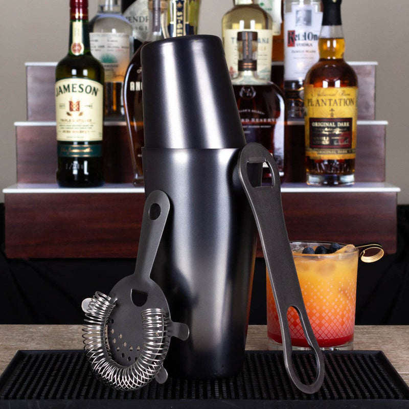 4 Piece Bar Set w/ V-rod® - Gunmetal