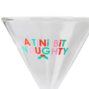 Martini Sipper W/ Built in Straw - Tini Bit Naughty - 4oz