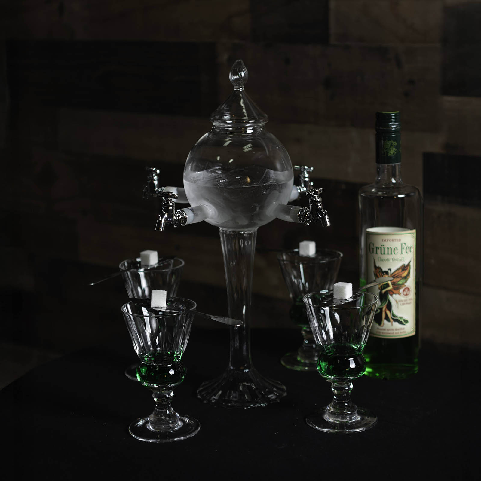BarConic Globe Absinthe Fountain - 4 spout, BarConic Globe Absinthe Fountain - 4 spout