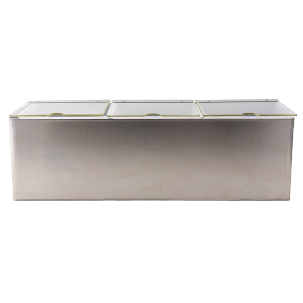 BarConic® 3qt Stainless Steel Condiment Holder