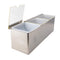 BarConic® 3qt Stainless Steel Condiment Holder