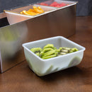 BarConic® 3qt Stainless Steel Condiment Holder