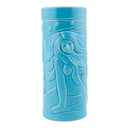 Blue Mermaid Ceramic Tiki Glass