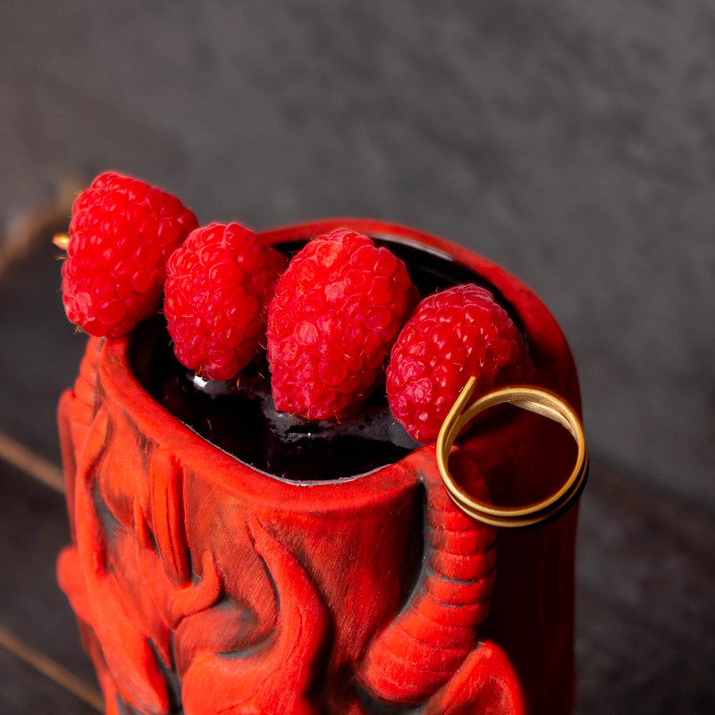 BarConic® The Red Demon - Tiki Drinkware