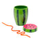 BarConic® Plastic Watermelon Drinking Cup w/ Twisty Straw and Lid - 28oz
