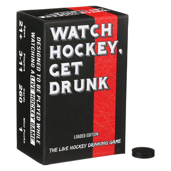 Watch Hockey, Get Drunk Card Game