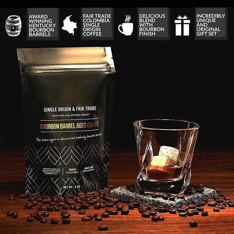 Bourbon Barrel Aged Coffee - Gift Set