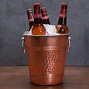 Old Dutch Copper Plated Ice Bucket