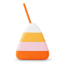 Candy Corn Cup W/Lid & Straw - 14 ounce