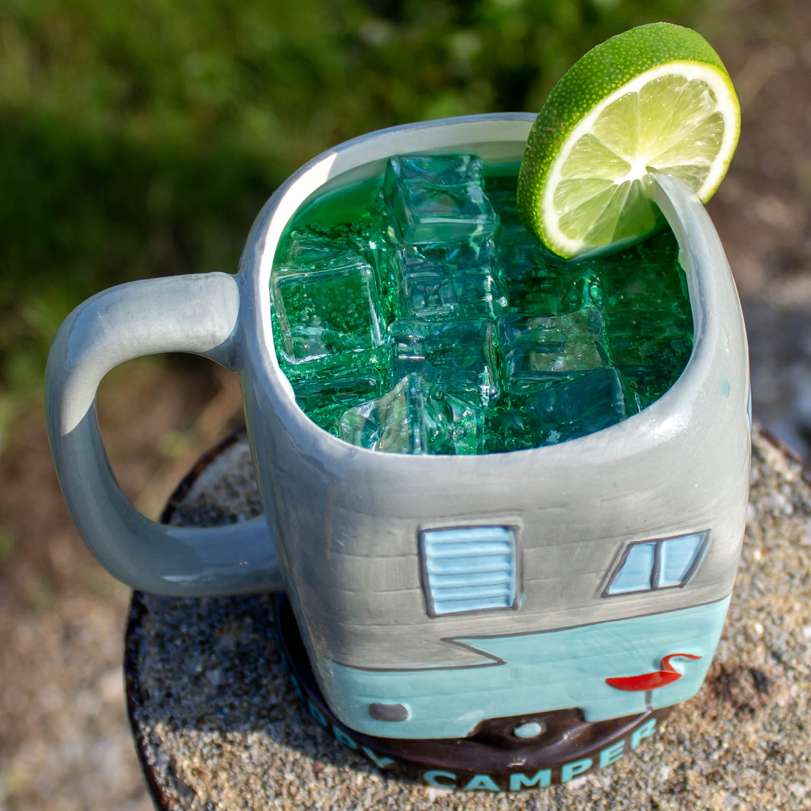 The Happy Camper Tiki Mug - 20 ounce  Bar Supplies