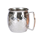 Hammered Stainless Steel Moscow Mule Mugs 18 oz. - Case of 6 cups
