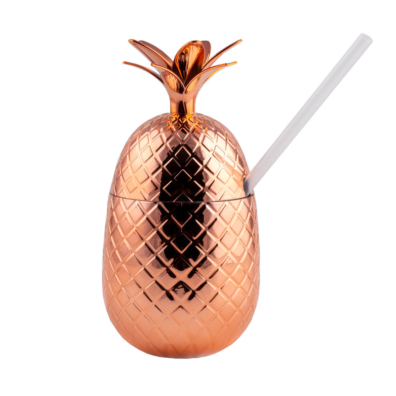 Pineapple Cup w/ Straw - Color Options - BarConic®