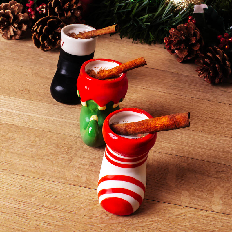 BarConic® Christmas Stocking Shot Set - Tiki Drinkware