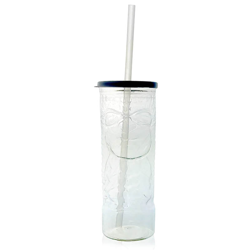 BarConic® Drinkware - Tiki Cup w/Lid & Straw - 24 oz