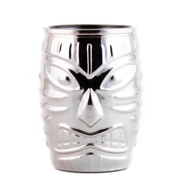 BarConic® Old Fashioned Tiki Tumbler - Silver Plated