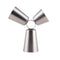 3 in 1 Knuckle Spin Jigger - Stainless Steel