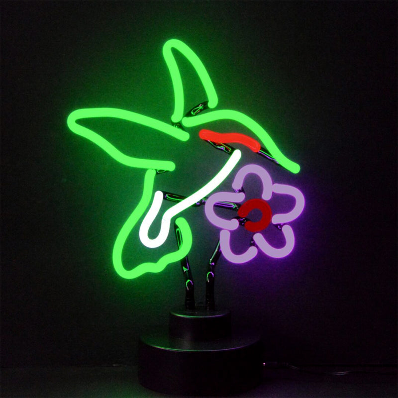 Neon Sign - Hummingbird