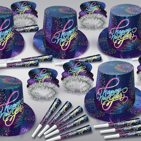 100 Happy New Year's Eve Party Kits