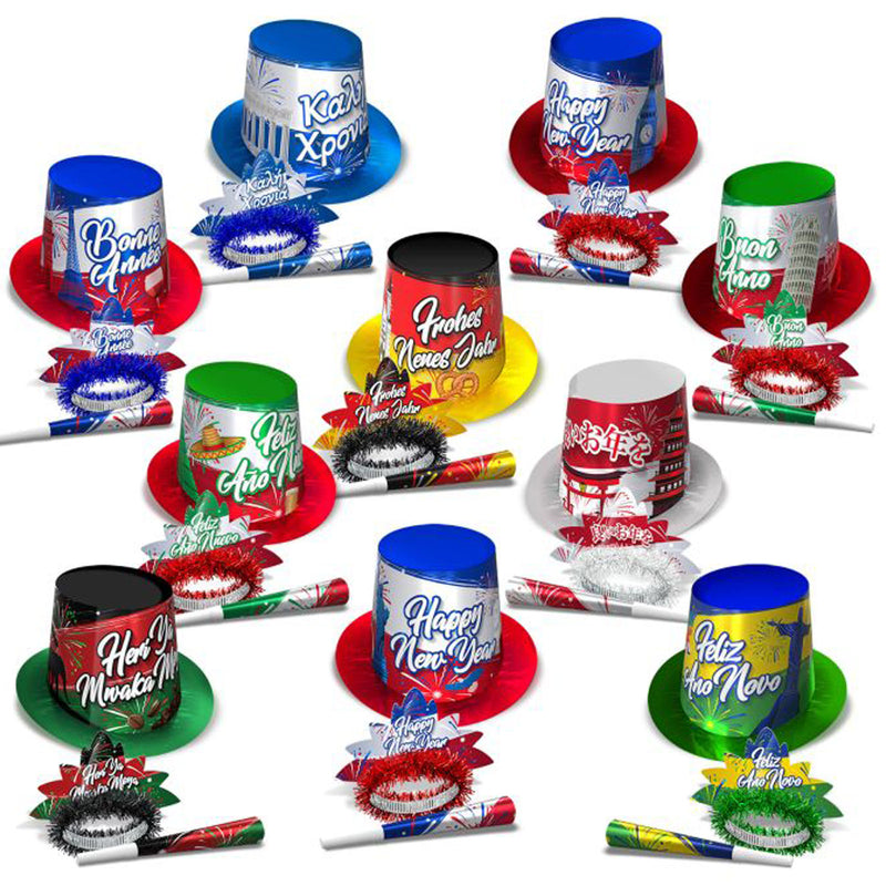 100 Happy New Year's Eve Party Kits