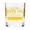North Pole Distillery Christmas Cocktail Glass - 10 ounce