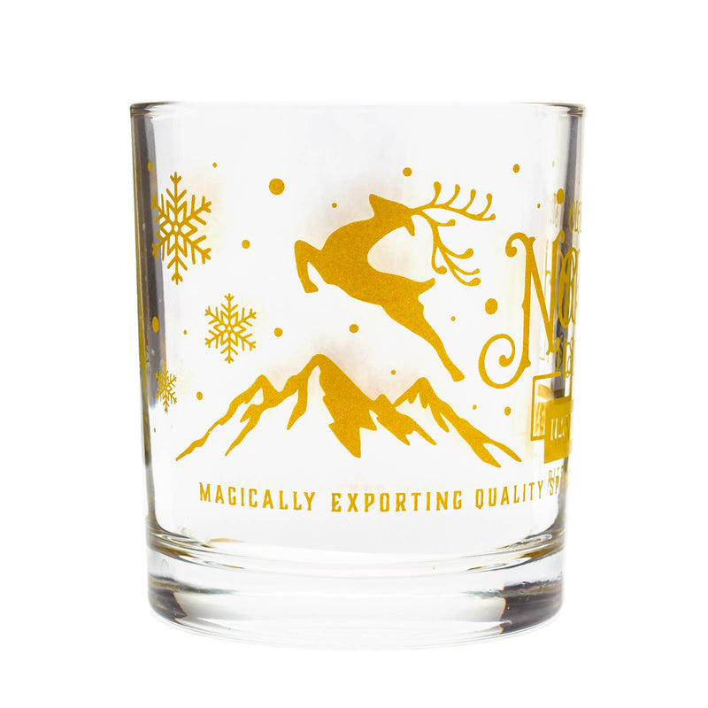 North Pole Distillery Christmas Cocktail Glass - 10 ounce