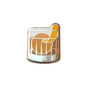 old fashion enamel pin