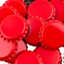 Oxygen Barrier Bottle Caps - Red  - 144 ct