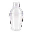 3 piece Cocktail Shaker - Plastic -Capacity Option