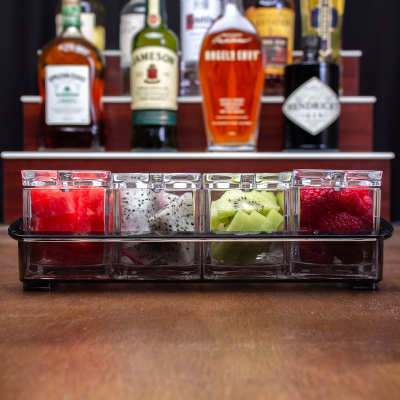 Garnish Caddy - Removable Containers - 5 Piece