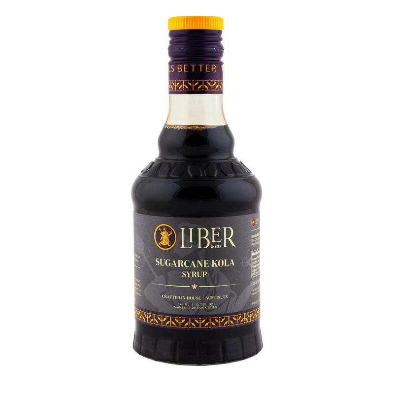 Liber & Co. Cocktail Syrup - 375mL Bottle - Sugercane Kola