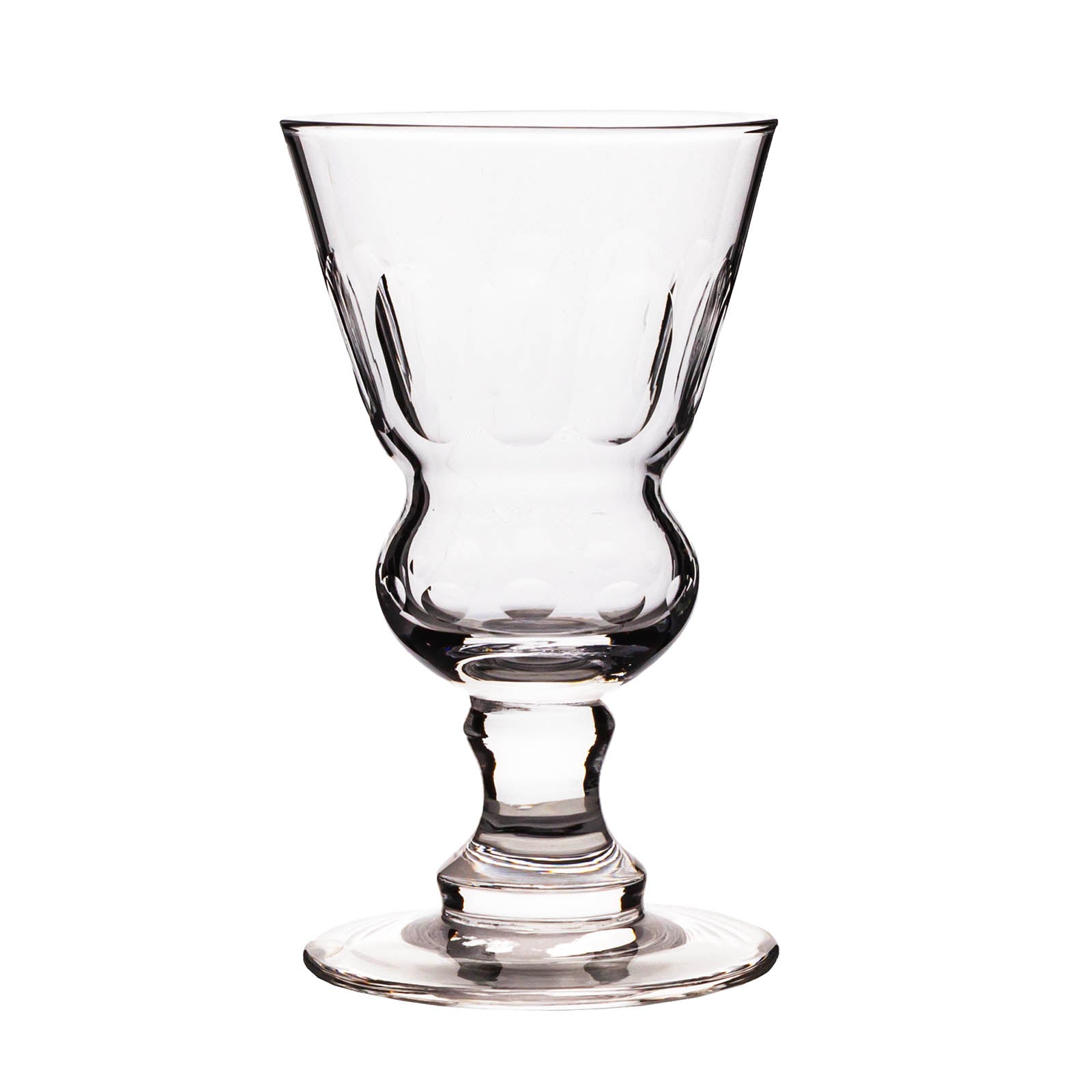 BarConic® Traditional Pontarlier Absinthe Glass - with cuts – Bar