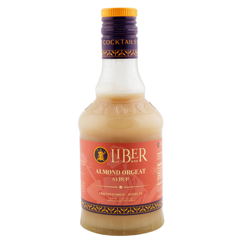 Liber & Co. Cocktail Syrup - 375mL Bottle - Almond Orgeat