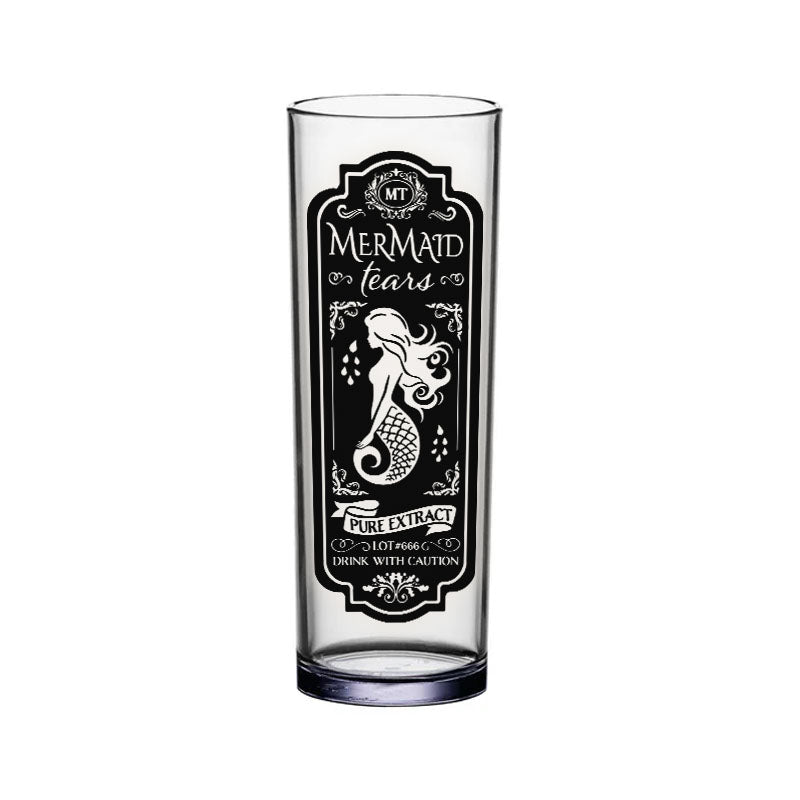 Apothecary Halloween Glass -Mermaid Tears